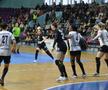 HC Zalău - CSM Târgu Jiu, meci spectaculos în Liga Florilor // foto: Facebook HC Zalău