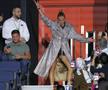 Aryna Sabalenka, în momentul intrării în arena din Dubai