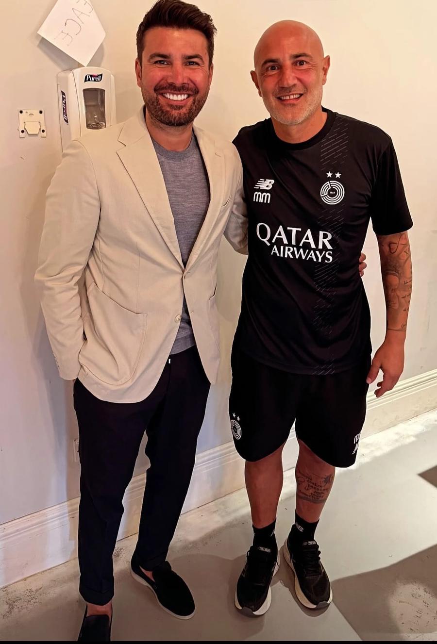 „Coșmar” pentru roș-albaștri, erou pentru „câini”! Adrian Mutu s-a întâlnit cu el la Doha: „O zi frumoasă”