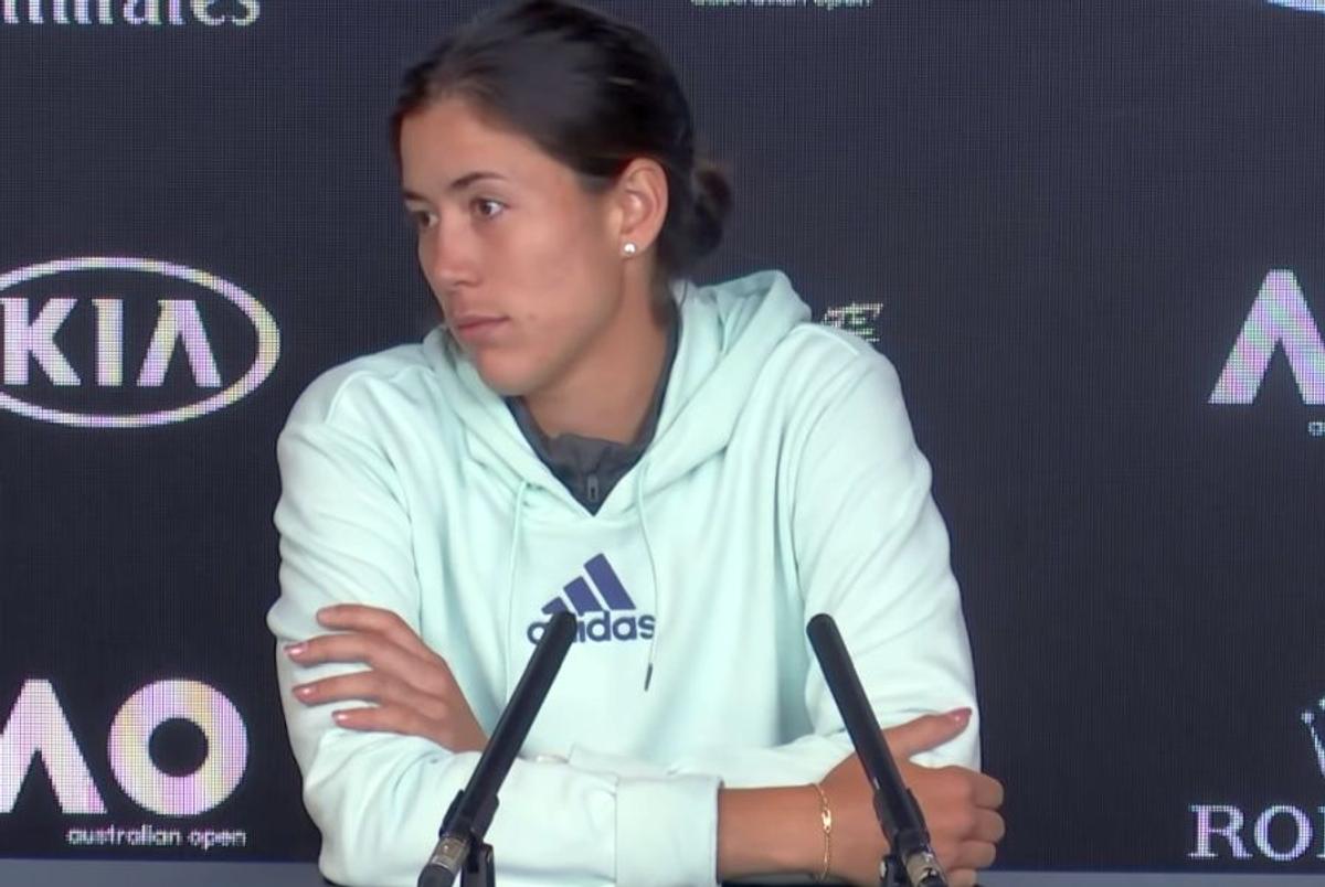 VIDEO Garbine Muguruza a rămas mască după o întrebare la conferința de presă: „Comă? E cam dur!”