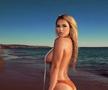 VIDEO + FOTO Kinsey Wolanski a comis-o din nou: a intrat dezbrăcată pe pârtie cu un mesaj la adresa lui Kobe Bryant