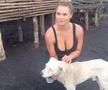 VIDEO + FOTO Kinsey Wolanski a comis-o din nou: a intrat dezbrăcată pe pârtie cu un mesaj la adresa lui Kobe Bryant