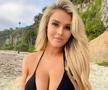 VIDEO + FOTO Kinsey Wolanski a comis-o din nou: a intrat dezbrăcată pe pârtie cu un mesaj la adresa lui Kobe Bryant