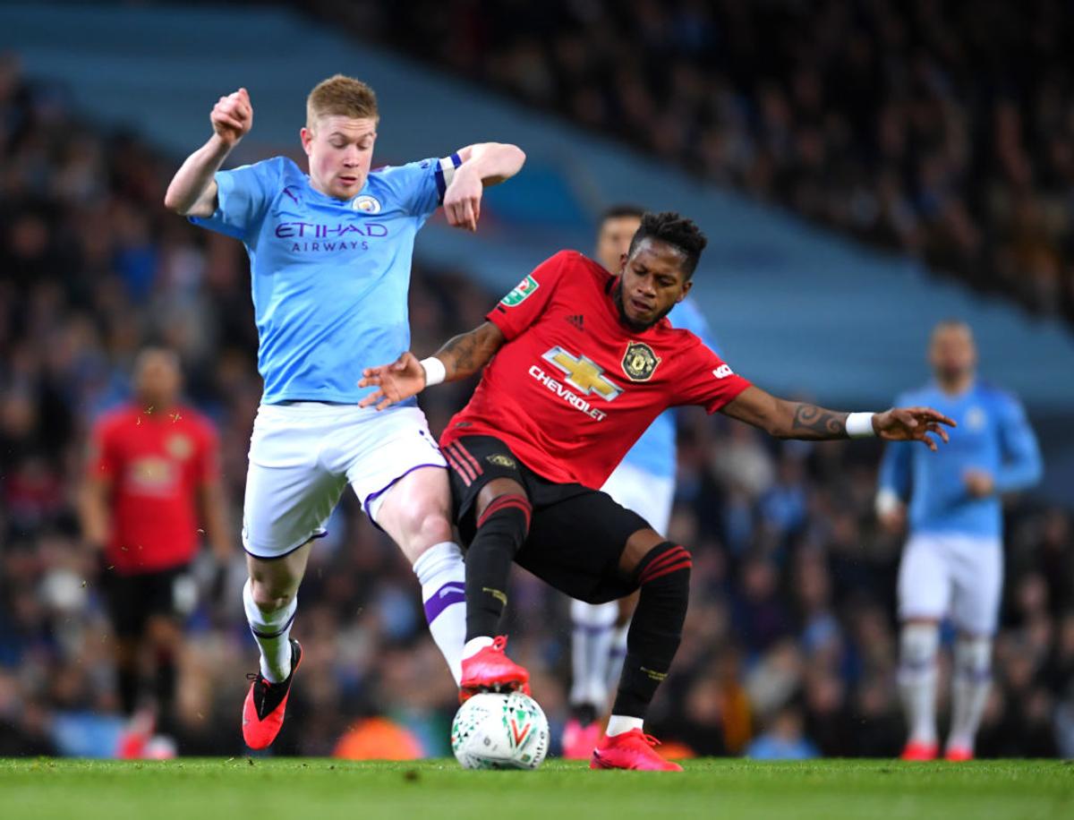 MANCHESTER CITY - MANCHESTER UNITED 0-1 (3-1 în tur) // Formația lui Pep Guardiola s-a calificat în finala Cupei Ligii Angliei!
