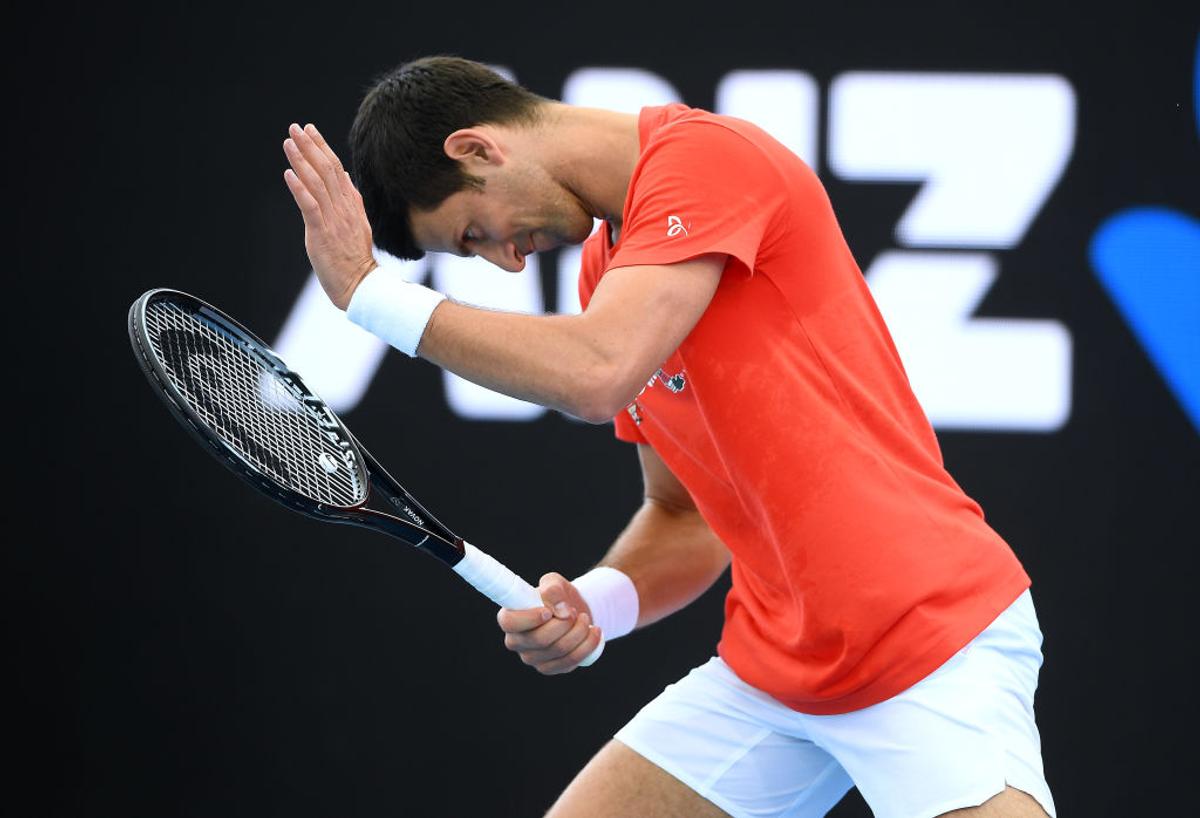 Cine-l mai înțelege pe Novak Djokovic? Moment bizar înainte de primul meci al anului pentru sârb