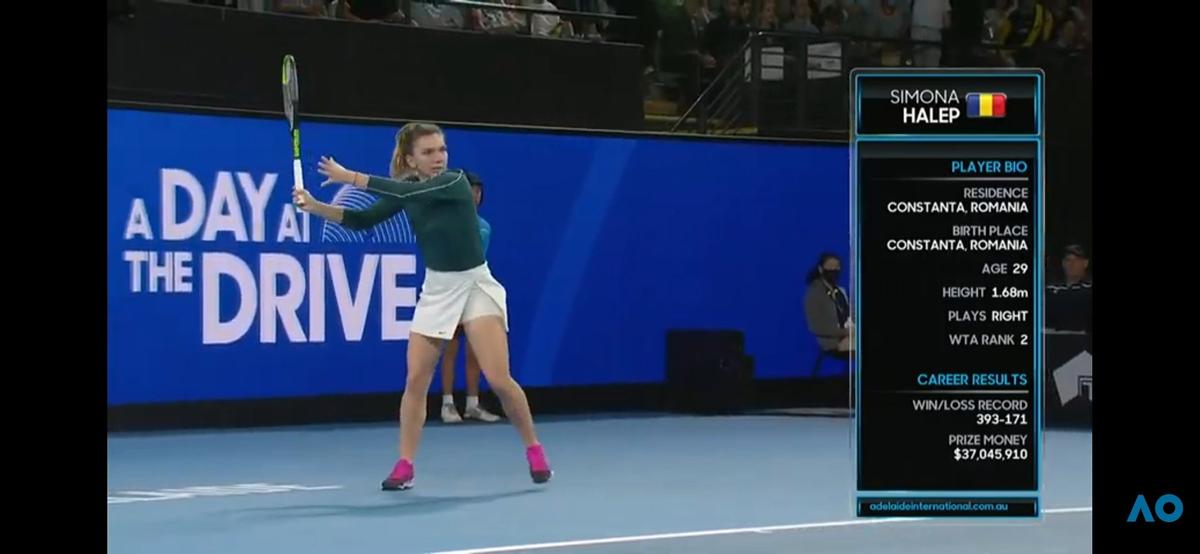 VIDEO Simona Halep, execuție de geniu în meciul cu Ashleigh Barty! Tweener din spatele liniei