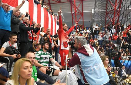 Ante Kuduz e unul dintre cei mai iubiți jucători ai lui Dinamo FOTO Raed Krishan