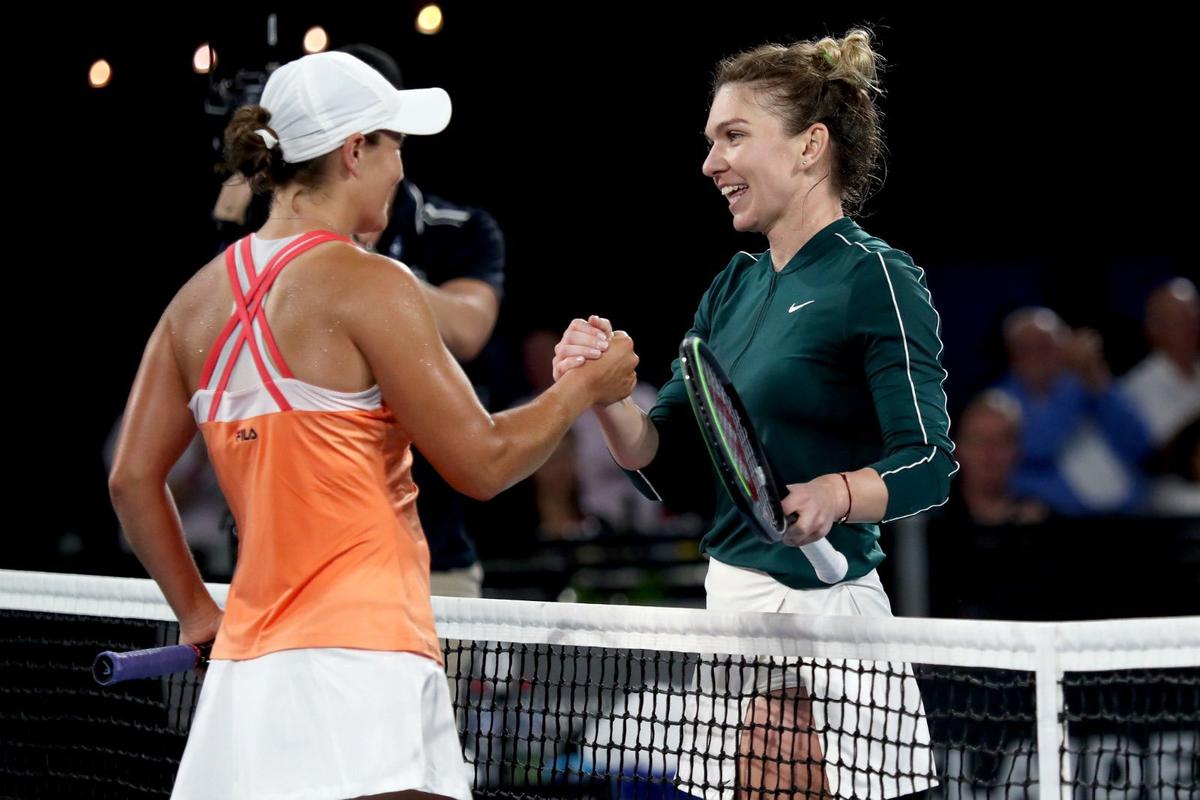 VIDEO Simona Halep, execuție de geniu în meciul cu Ashleigh Barty! Tweener din spatele liniei