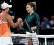 VIDEO Simona Halep, execuție de geniu în meciul cu Ashleigh Barty! Tweener din spatele liniei