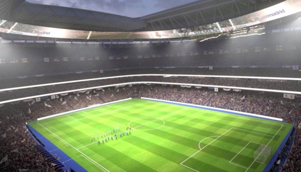 Noul stadion Santiago Bernabeu - galerie foto AS