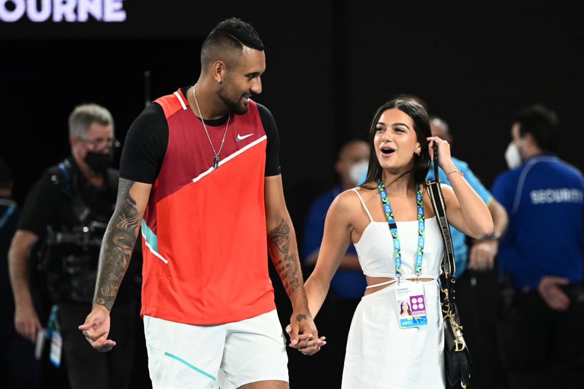 Nick Kyrgios și iubita, imagini incendiare chiar în interiorul arenei „Rod Laver” » Ce s-a întâmplat după titlul cucerit la Australian Open