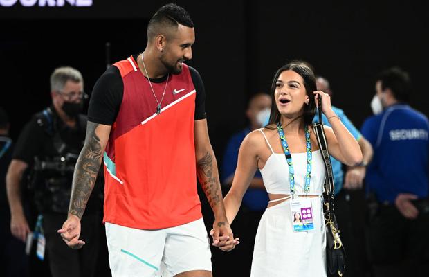 Nick Kyrgios și iubita, imagini incendiare chiar în interiorul arenei „Rod Laver” » Ce s-a întâmplat după titlul cucerit la Australian Open