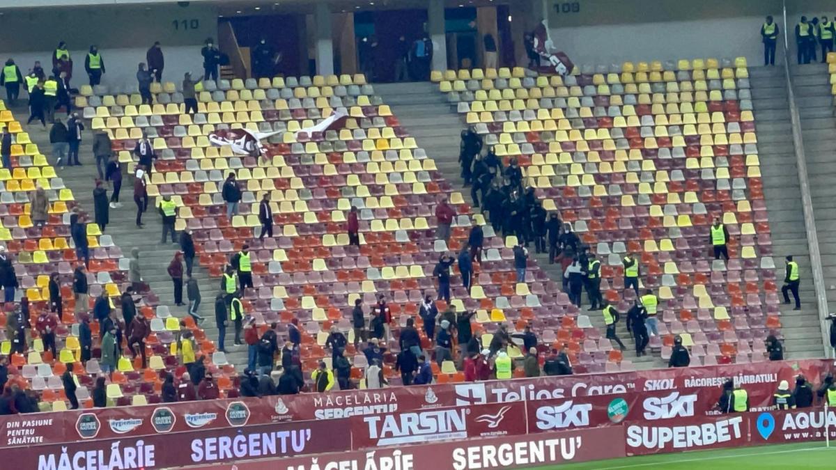 Fanii Rapidului se revoltă: „Poate facem proteste la Federație. Nu se poate așa ceva!” » Giuleștenii joacă următorul meci cu porțile închise