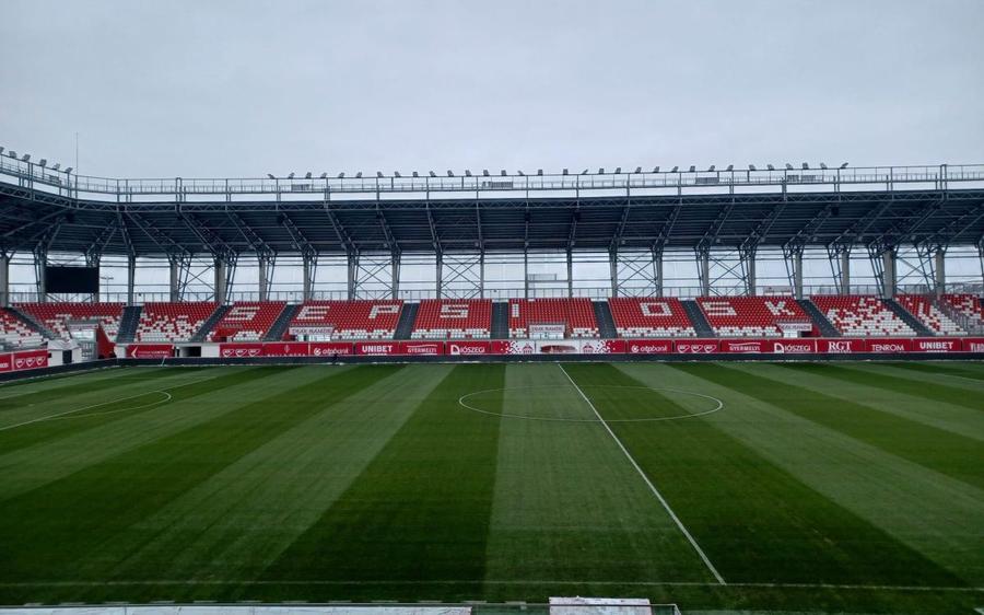 Așa, da! Gazonul de pe Arena Națională arată impecabil, cu câteva ore înainte de FCSB - Farul