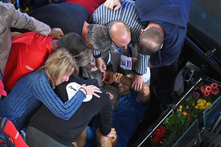 Novak Djokovic, după finala Australian Open // foto: Imago