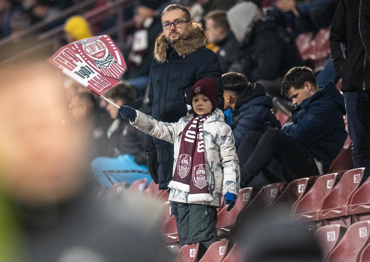 FOTO CFR Cluj - FC Voluntari 29.01.2024