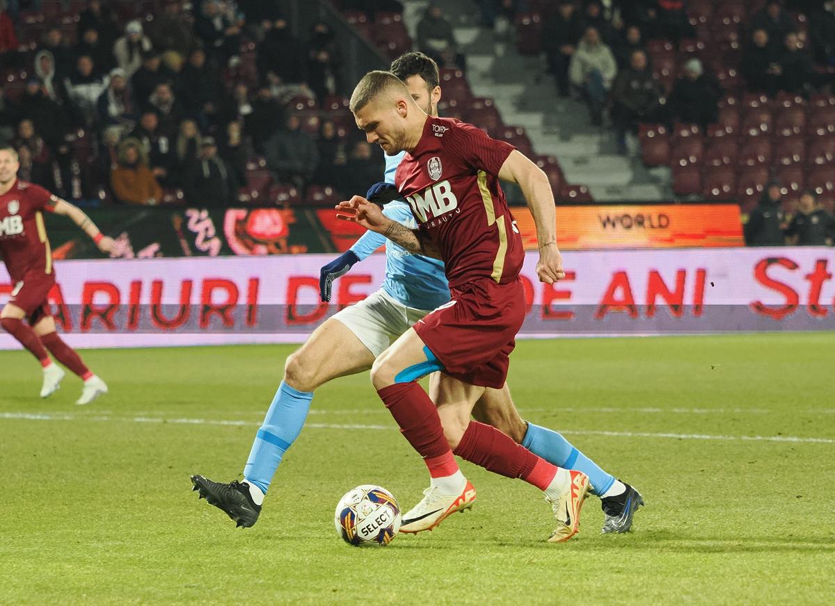 FOTO CFR Cluj - FC Voluntari 29.01.2024