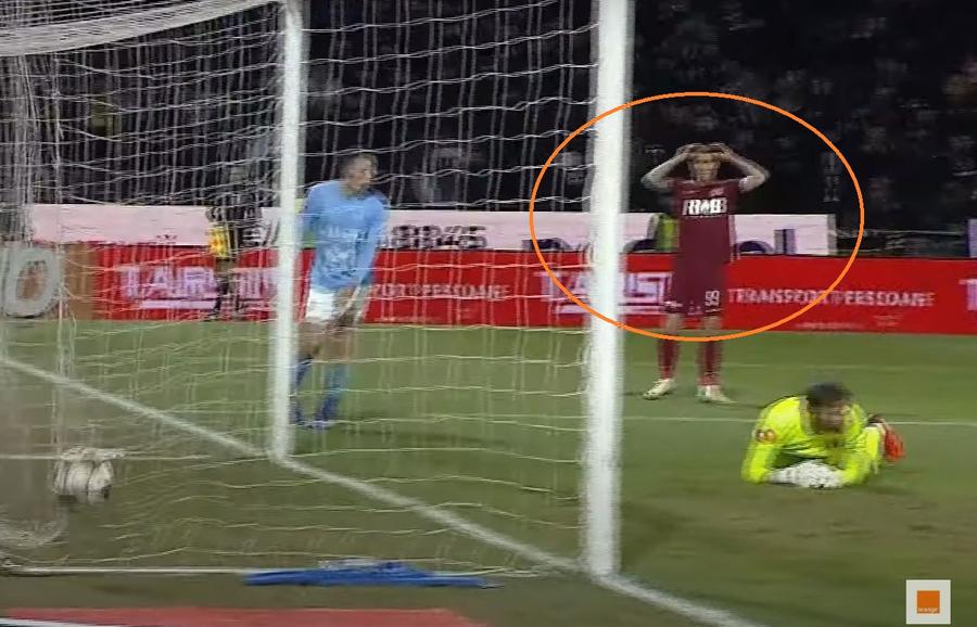 De ce și-a pus Daniel Bîrligea mâinile în cap la golul cu FC Voluntari