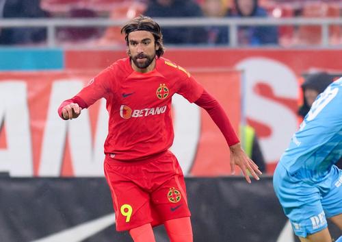 Andrea Compagno în tricoul celor de la FCSB