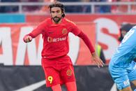 Răsturnare de situație în cazul lui Andrea Compagno? Atacantul ezită să plece de la FCSB!