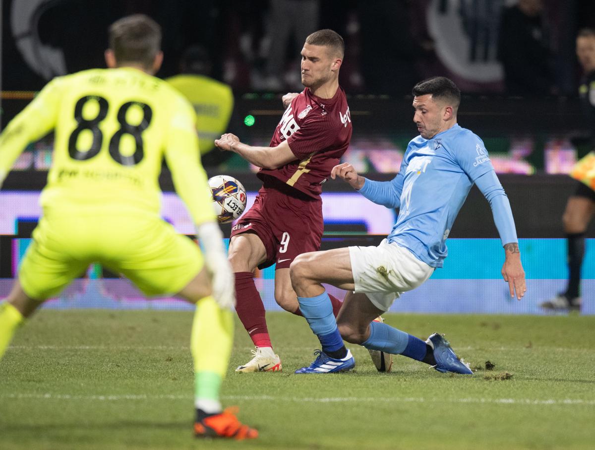 FOTO CFR Cluj - FC Voluntari 29.01.2024