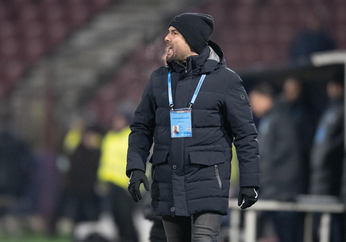 Panduru a răbufnit după CFR Cluj - Voluntari: „De necrezut, de neconceput”
