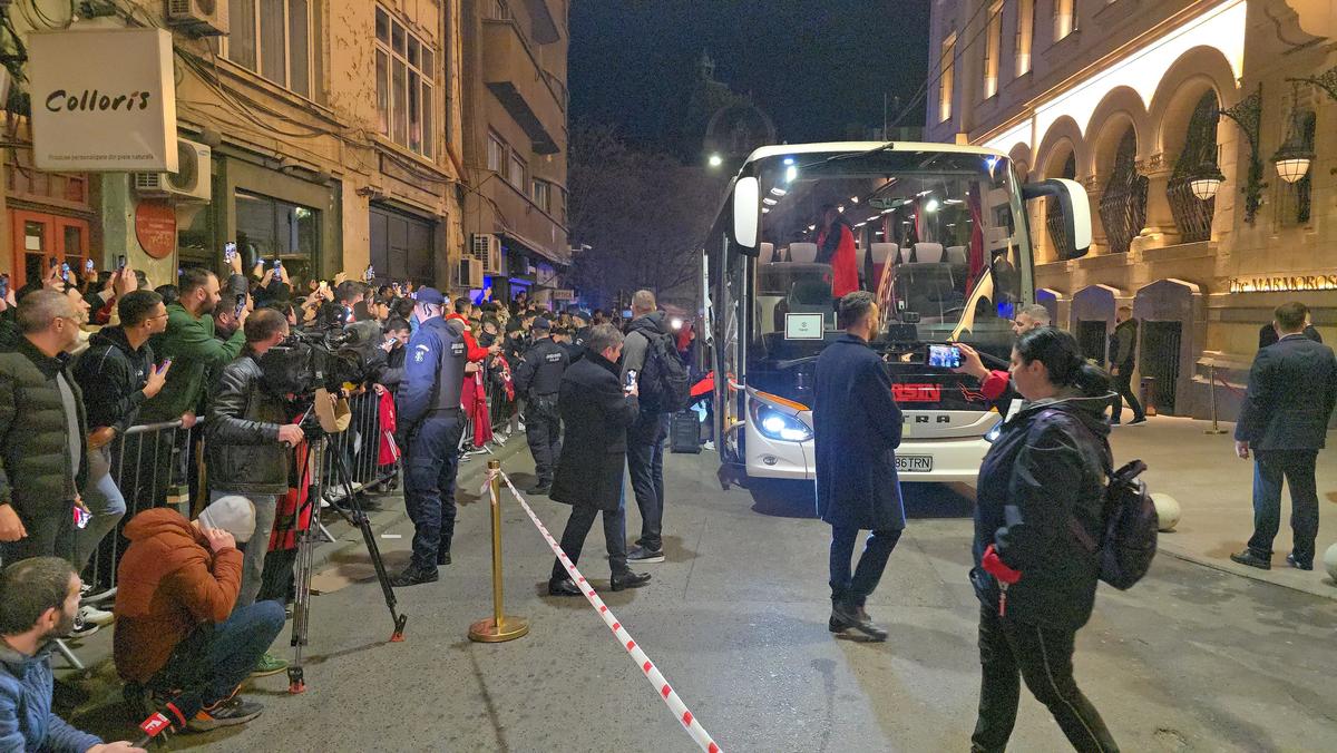 Manchester United a sosit la hotelul Marmorosch din București