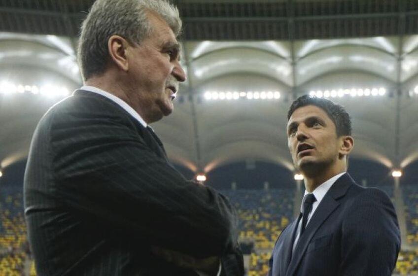 Răzvan Lucescu și Dinu Gheorghe