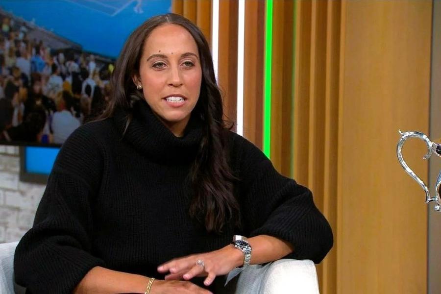 Madison Keys în studioul CBS Mornings Foto: captură CBS Madison Keys, campioana de la Australian Open: „O să-l păstrez pe soțul meu doar pentru mine!” + Cine a fost inspirația ei la 4 ani