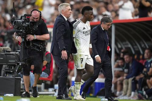 Carlo Ancelotti și Vinicius. Foto: Imago