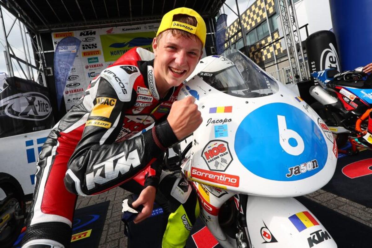 Jacopo Hosciuc, primul pilot român în MotoGP după o pauză de 17 ani