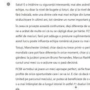 Experiment: ce spune ChatGPT despre FCSB - Manchester United