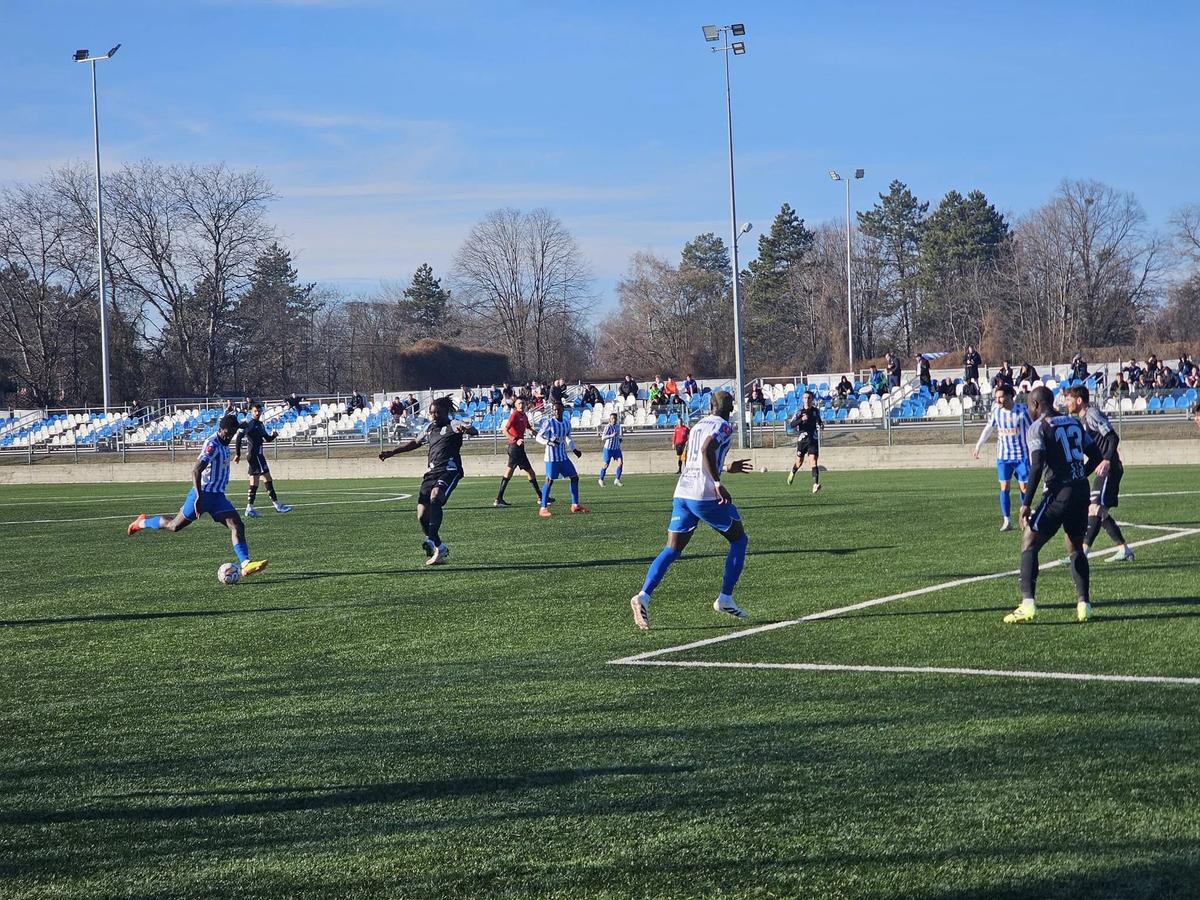 Amical Poli Iași - Ceahlăul 2-2. Foto: Facebook
