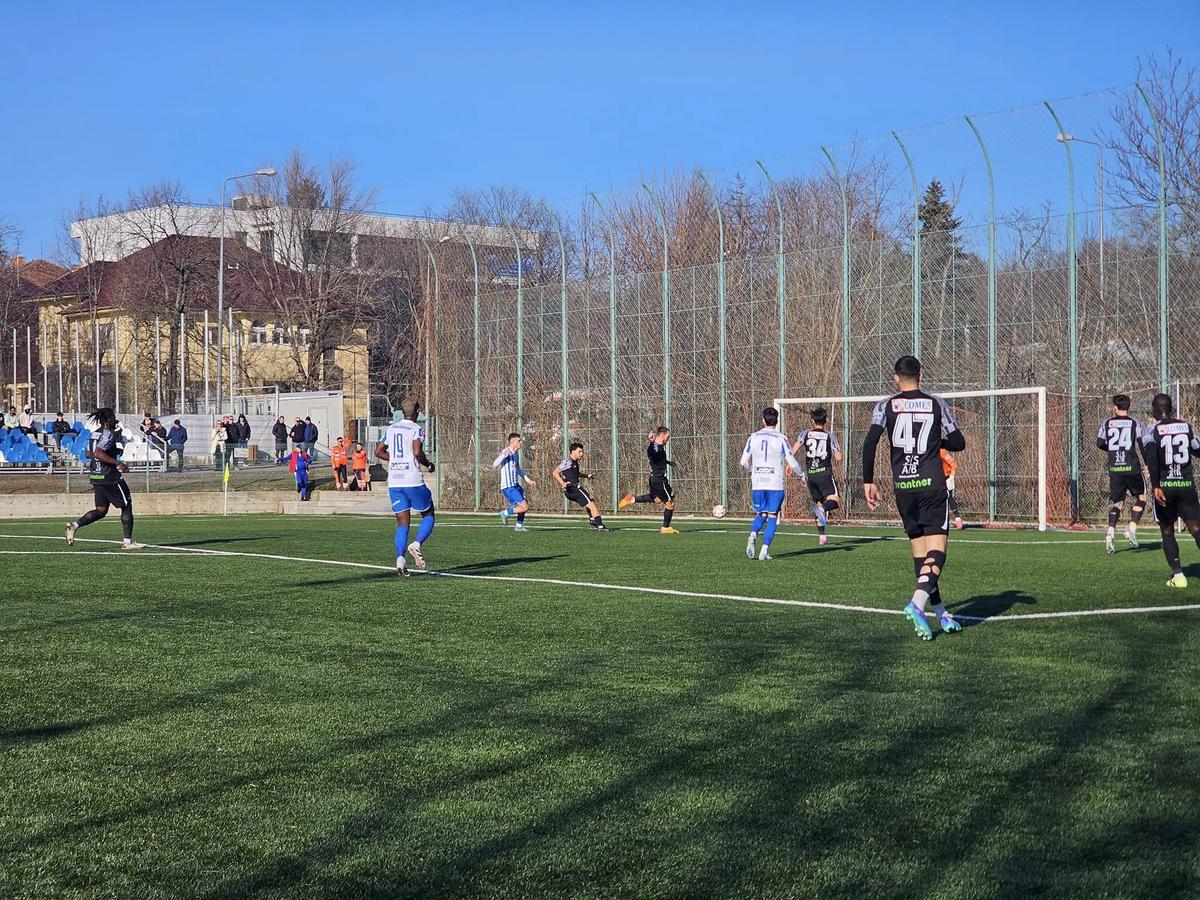 Amical Poli Iași - Ceahlăul 2-2. Foto: Facebook