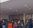 Scandal la pauza meciului FCSB - Fenerbahce // Capturi FOTO: Digi Sport