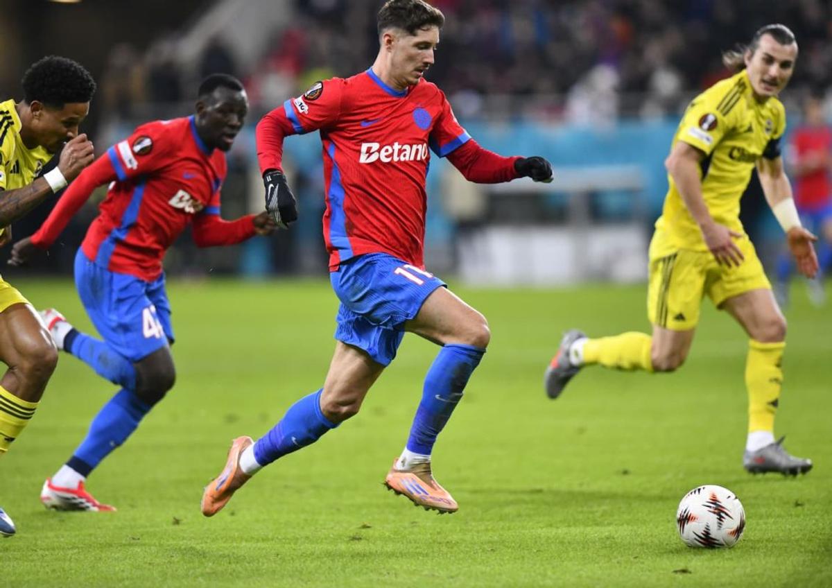 Imagini de la FCSB - Fenerbahce, în ultima etapă din grupa de Europa League // foto: Andrei Furnigă și Cristi Preda (GSP.ro)