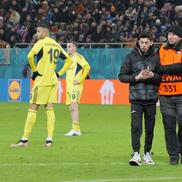Suporter pe gazon la Fenerbahce - FCSB / Foto: Andrei Furnigă (GSP)