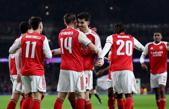 Arsenal a bătut tot în Liga Campionilor, însă rivalele din Premier League au încasat mai mulți bani