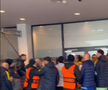 Scandal la pauza meciului FCSB - Fenerbahce // Capturi FOTO: Digi Sport