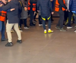Scandal la pauza meciului FCSB - Fenerbahce // Capturi FOTO: Digi Sport