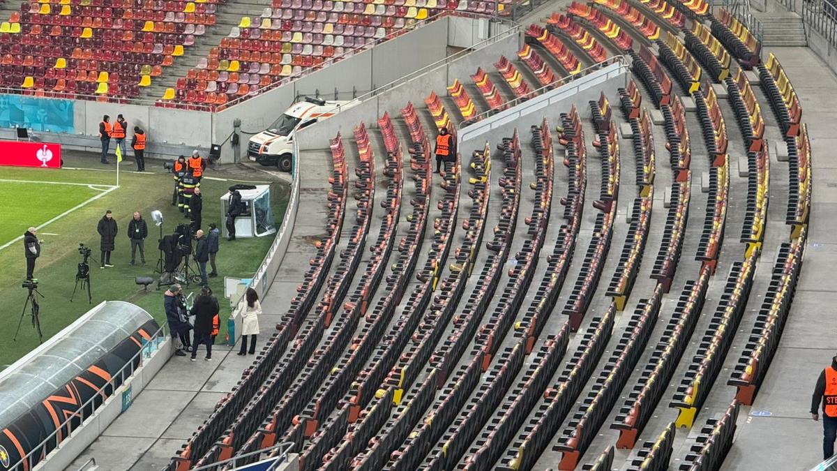Imagini înainte de FCSB - Fenerbahce, etapa 8 din Europa League