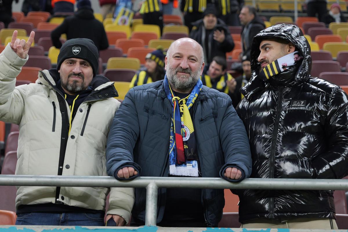 Imagini înainte de FCSB - Fenerbahce, etapa 8 din Europa League