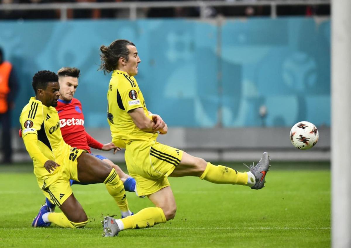 Imagini de la FCSB - Fenerbahce, în ultima etapă din grupa de Europa League // foto: Andrei Furnigă și Cristi Preda (GSP.ro)