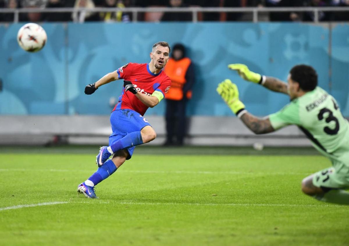 „La fel ca în campionat” » Elias Charalambous explică ce i-a lipsit FCSB-ului în Europa League: „Marea problemă”