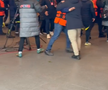 Scandal la pauza meciului FCSB - Fenerbahce // Capturi FOTO: Digi Sport