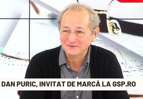 Dan Puric în studioul GSP