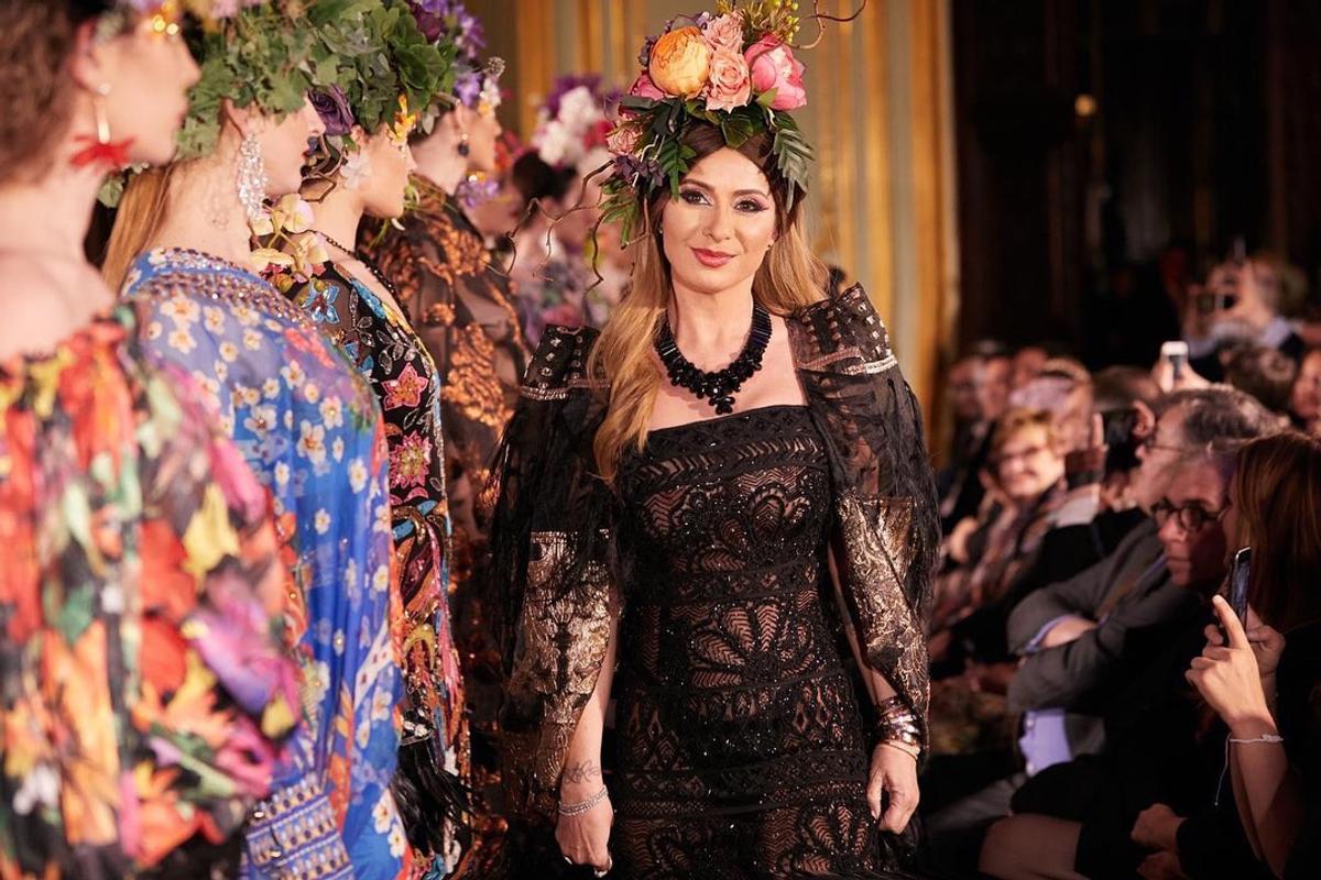 FOTO Anamaria Prodan la Paris Fashion Week 2020