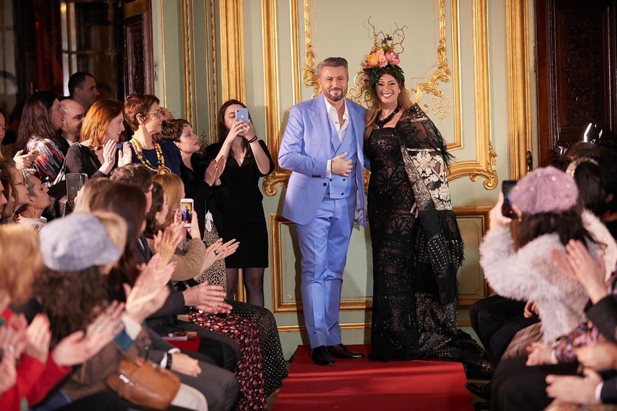 FOTO Anamaria Prodan la Paris Fashion Week 2020