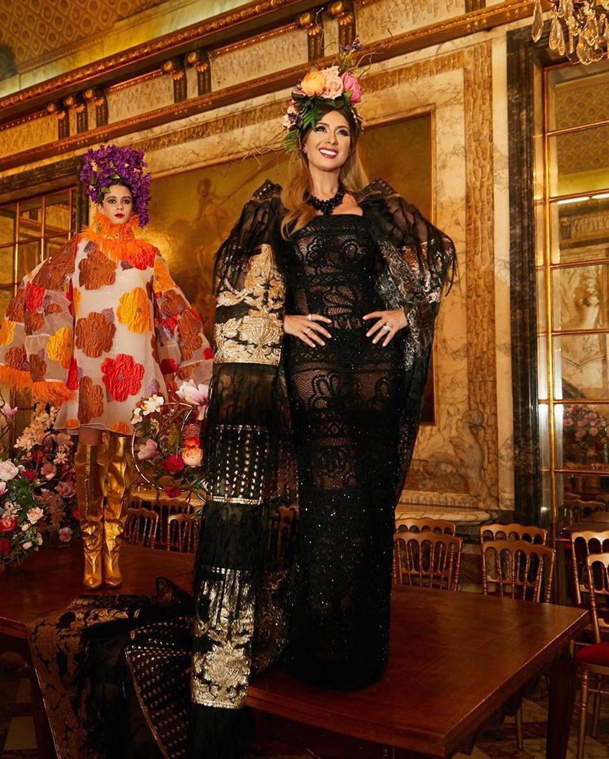 FOTO Anamaria Prodan la Paris Fashion Week 2020
