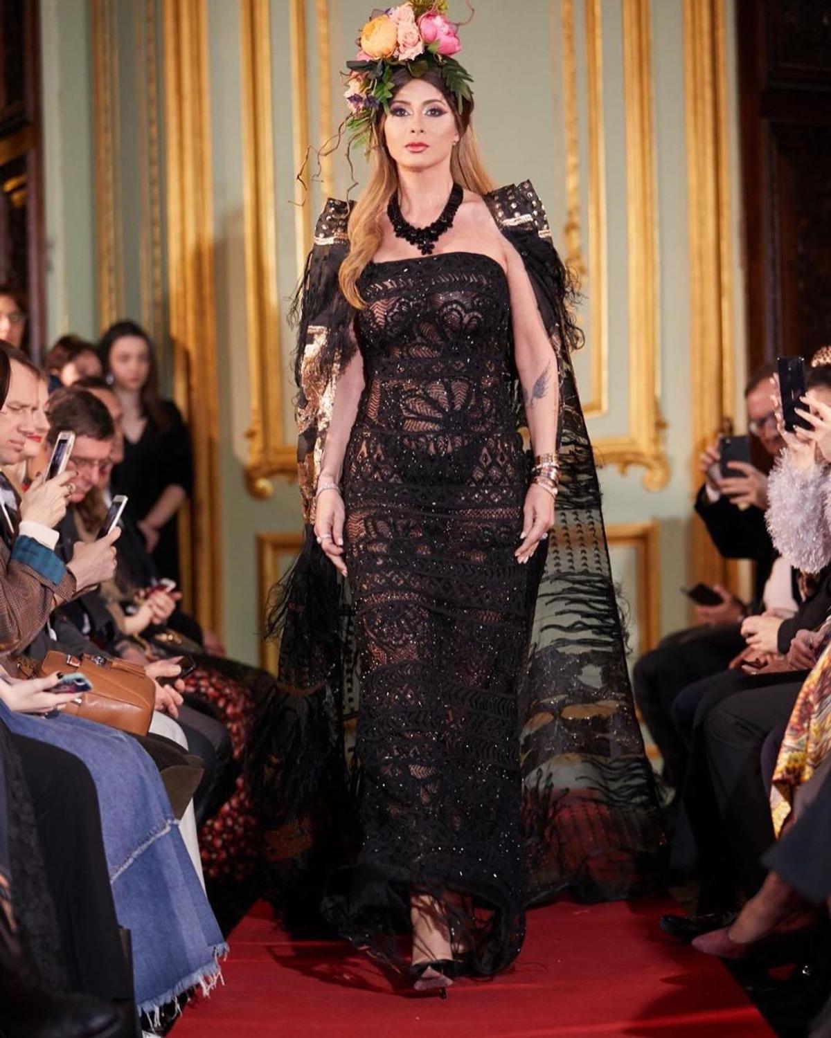 FOTO Anamaria Prodan la Paris Fashion Week 2020